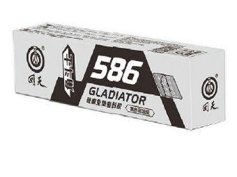 586 schwarzer Gladiator-Silikon-Dichtungs-Hersteller 55g für Selbstdichtung, netural Kurieren